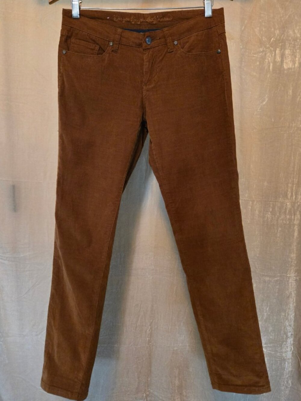 Buffalo David Bitton Ankle Grazer Corduroy Pants – Brown Stretch Size 29/8